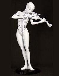 Cover image for The Umbrella Academy Maquette: White Violin
