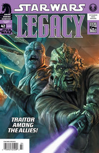 Cover image for Star Wars: Legacy #42 -- Divided Loyalties