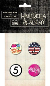 Cover image for The Umbrella Academy Button Pack #2