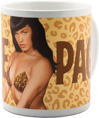 Cover image for Bettie Page Leopard Mug