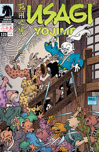 Cover image for Usagi Yojimbo #121
