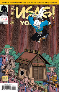 Cover image for Usagi Yojimbo #123