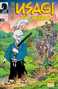 Cover image for Usagi Yojimbo #125