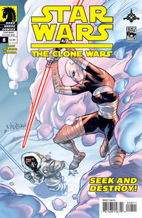 Cover image for Star Wars: The Clone Wars #8