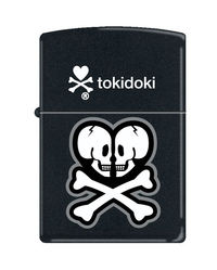 Cover image for Tokidoki Skull Heart Zippo® Lighter