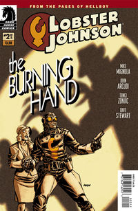 Cover image for Lobster Johnson: The Burning Hand #2