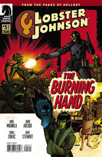 Cover image for Lobster Johnson: The Burning Hand #5