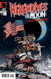 Cover image for Werewolves on the Moon: Versus Vampires #1