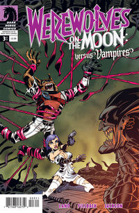 Cover image for Werewolves on the Moon: Versus Vampires #3