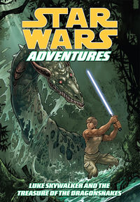 Cover image for Star Wars Adventures: Luke Skywalker and the Treasure of the Dragonsnakes