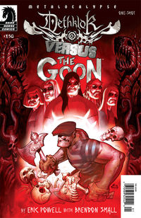 Cover image for Dethklok vs. The Goon (Eric Powell cover)