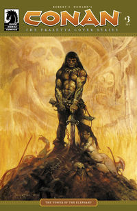 Cover image for Conan: The Frazetta Cover Series #3