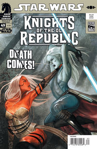 Cover image for Star Wars: Knights of the Old Republic #49 -- Demon part 3