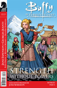 Cover image for Buffy the Vampires Slayer Season 8 #28: Retreat part 3 (Variant cover)