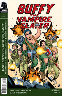 Cover image for Buffy the Vampire Slayer Season 8 #29: Retreat part 4 (Variant Cover)