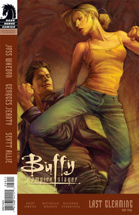 Cover image for Buffy the Vampire Slayer #39: Last Gleaming part 4 (Jo Chen cover)