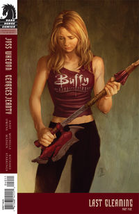 Cover image for Buffy the Vampire Slayer #40 (Jo Chen cover)