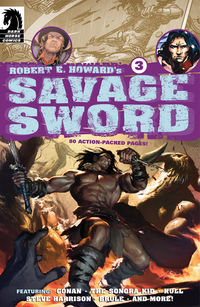 Cover image for Robert E. Howard's Savage Sword #3