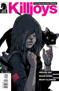 Cover image for The True Lives of the Fabulous Killjoys #1 (Becky Cloonan cover)