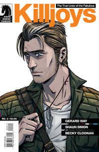 Cover image for The True Lives of the Fabulous Killjoys #2 (Becky Cloonan cover)