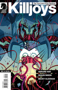 Cover image for The True Lives of the Fabulous Killjoys #5 (Becky Cloonan cover)