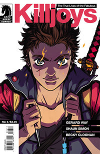 Cover image for The True Lives of the Fabulous Killjoys #6 (Becky Cloonan cover)