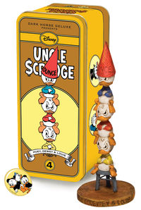 Cover image for Classic Uncle Scrooge Series 2 #4: Huey, Dewey, and Louie statue