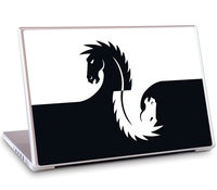 Cover image for GelaSkins: Dark Horse Black and White (15" Laptop)