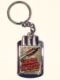 Cover image for Retro-A-Go-Go Buck Rogers Spaceship Keychain