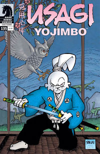 Cover image for Usagi Yojimbo #135