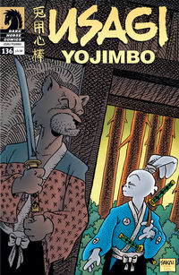Cover image for Usagi Yojimbo #136