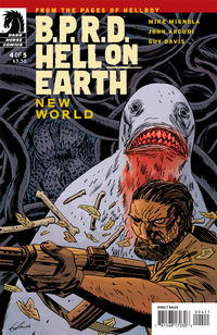 Cover image for B.P.R.D Hell on Earth: New World #4