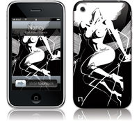 Cover image for GelaSkins: Frank Miller's Sin City: Nancy (iPhone)