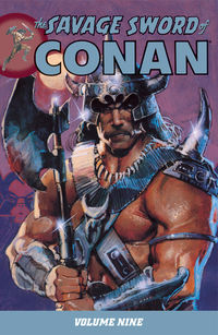 Cover image for The Savage Sword of Conan Volume 9