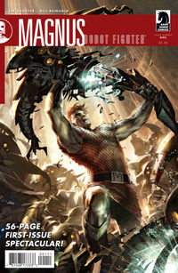 Cover image for Magnus, Robot Fighter #1 (Raymond Swanland cover)