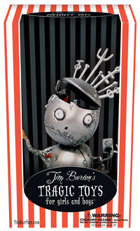 Cover image for Tim Burton Vinyl Figure--Robot Boy