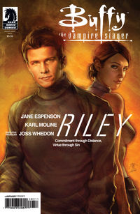 Cover image for Buffy the Vampire Slayer: Riley (Jo Chen cover)