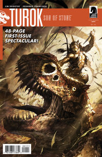 Cover image for Turok, Son of Stone #1 (Raymond Swanland cover)