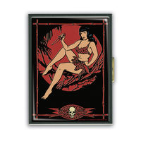 Cover image for Retro-A-Go-Go Bettie Page Jungle Night Cigarette Case