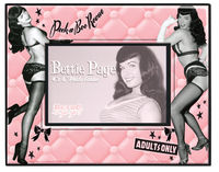 Cover image for Retro-A-Go-Go Bettie Page Peek-a-Boo! Revue Frame