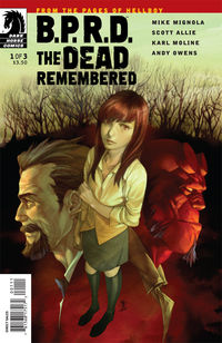 Cover image for B.P.R.D.: The Dead Remembered #1 (Jo Chen cover)