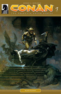 Cover image for Conan: The Frazetta Cover Series #7