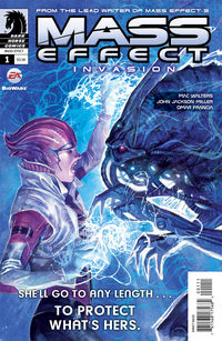 Cover image for Mass Effect: Invasion #1 (Massimo Carnevale cover)