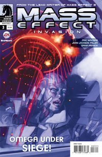 Cover image for Mass Effect: Invasion #3 (Massimo Carnevale cover)