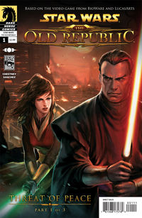 Cover image for Star Wars: The Old Republic #1 (Attik Studio cover)