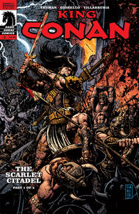 Cover image for King Conan: The Scarlet Citadel #1 (Darick Robertson cover)