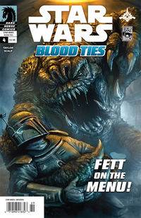Cover image for Star Wars: Blood Ties—A Tale of Jango and Boba Fett #4