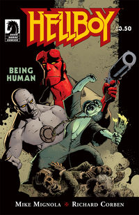 Cover image for Hellboy: Being Human (one-shot)