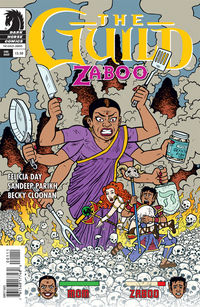 Cover image for The Guild: Zaboo (Evan Dorkin cover)