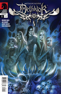 Cover image for Metalocalypse/ Dethklok #1 (Eric Powell cover)